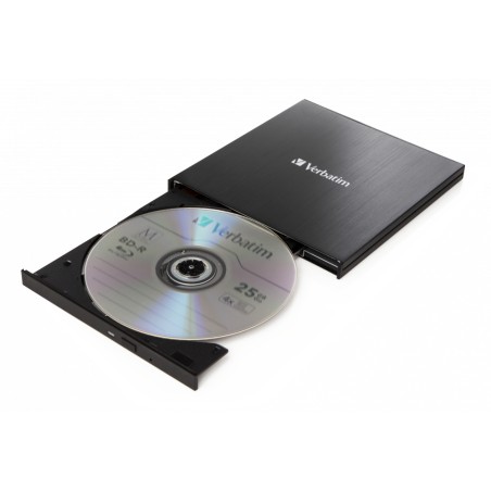 Verbatim External Slimline Blu-Ray 43889 - Compact, High-Performance Data Storage